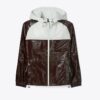 Anorak en coton enduit verni Anorak en coton enduit verni