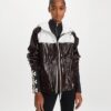 Anorak en coton enduit verni Anorak en coton enduit verni