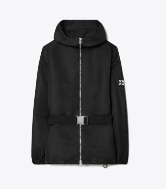 Anorak long à ceinture
