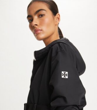 Anorak long à ceinture