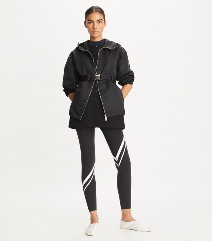 Anorak long à ceinture