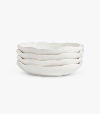 Assiette à canapés Lettuce Ware, lot de 4