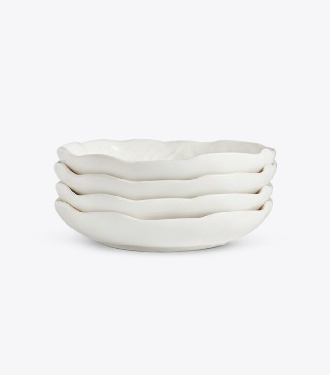 Assiette à canapés Lettuce Ware, lot de 4 Assiette à canapés Lettuce Ware, lot de 4