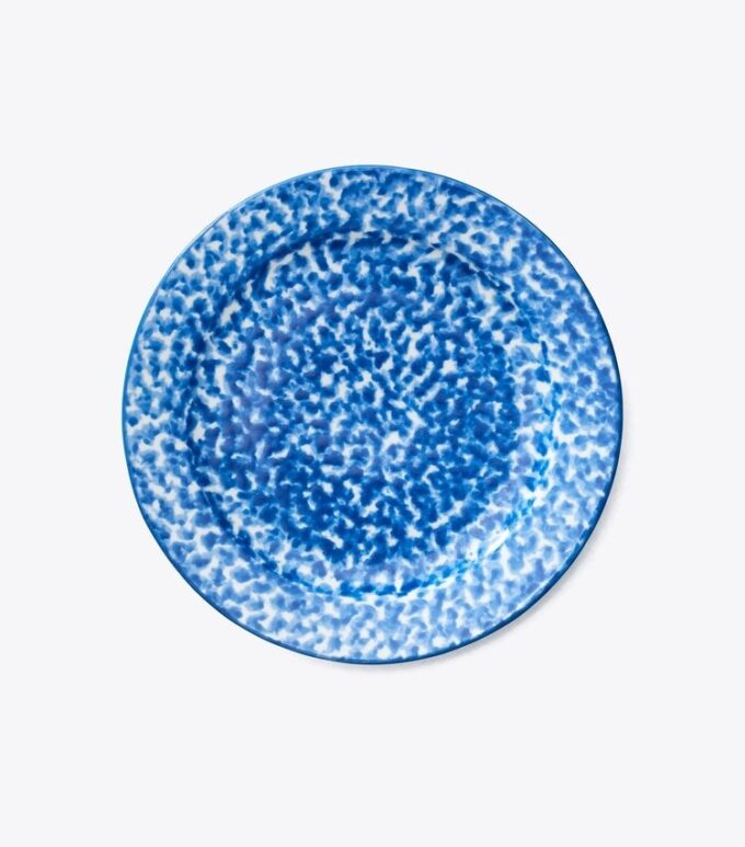 Assiette à canapés Spongeware, lot de 6 Assiette à canapés Spongeware, lot de 6