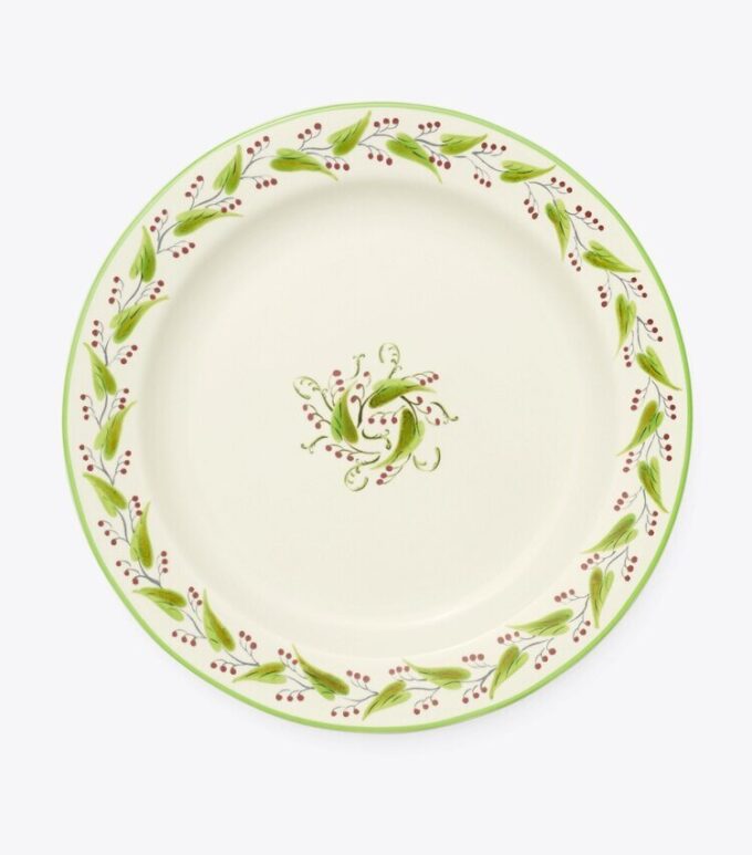 Assiette plate Feuille, lot de 2 Assiette plate Feuille, lot de 2