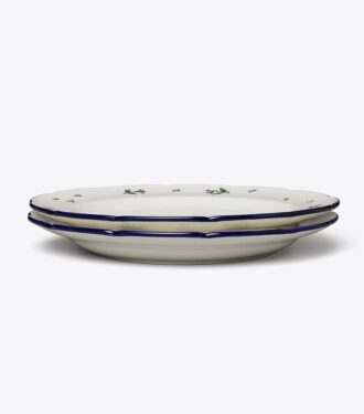 Assiette plate Jolie Fleur, lot de 2