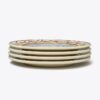 Assiette à salade Mochaware, lot de 4 Assiette à salade Mochaware, lot de 4
