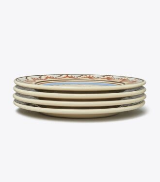 Assiette à salade Mochaware, lot de 4