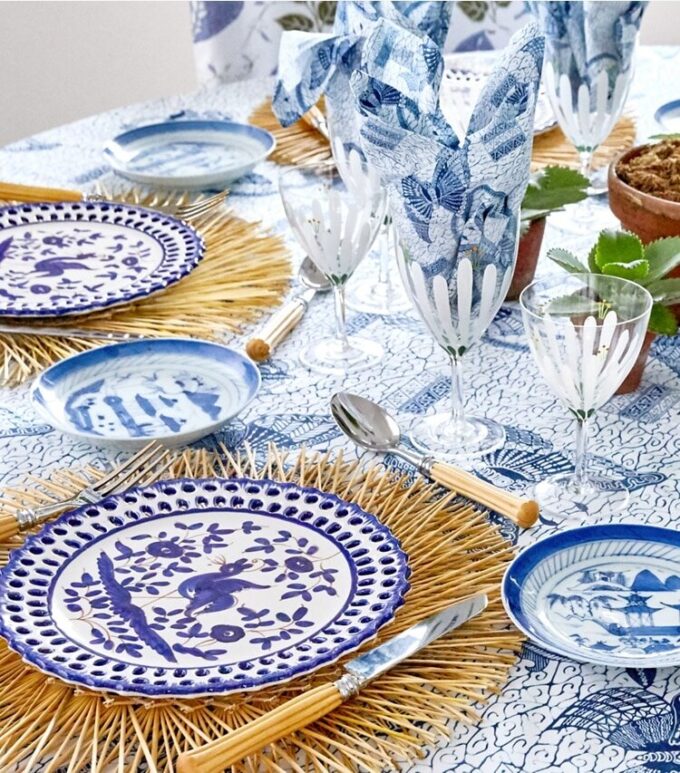 Assiette à salade Oiseau, lot de 4 Assiette à salade Oiseau, lot de 4