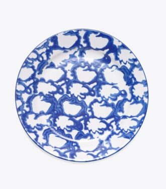 Assiette à salade Spongeware, lot de 4