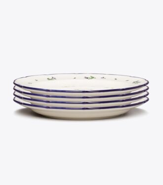 Assiettes à salade Jolie Fleur, lot de 4
