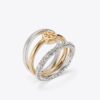 Bague empilable Icon Pavé