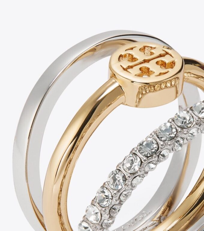 Bague empilable Icon Pavé