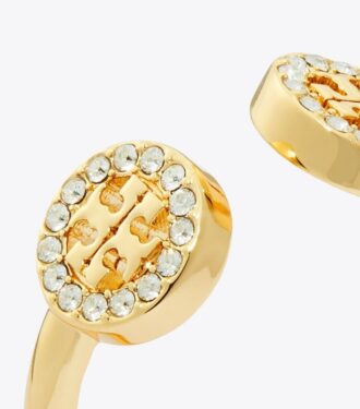 Bague ouverte Icon Pavé
