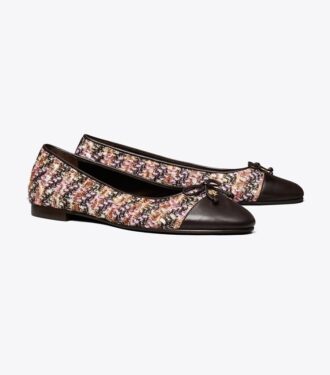 Ballerines à bout rapporté