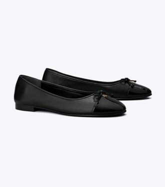 Ballerines à bout rapporté