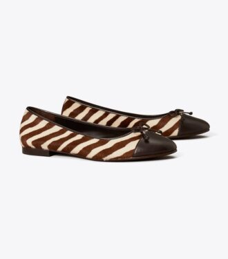 Ballerines à bout rapporté