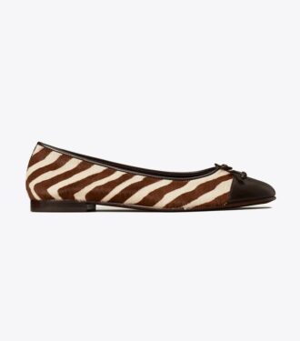 Ballerines à bout rapporté