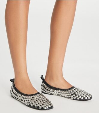 Ballerines cloutées