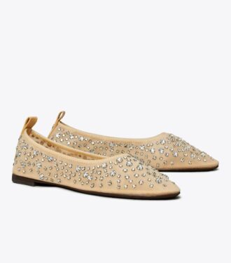 Ballerines en cristal