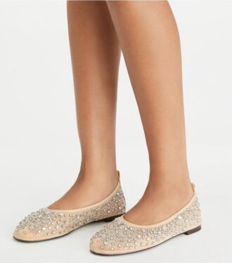 Ballerines en cristal