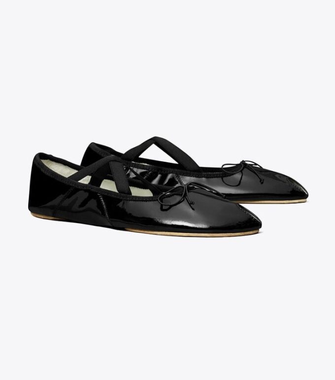 Ballerines Mary Jane à bout ouvert Ballerines Mary Jane à bout ouvert