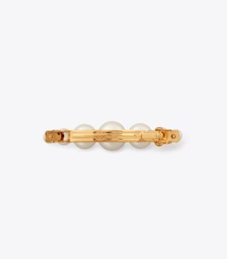 Barrette à cheveux Logo Pearl