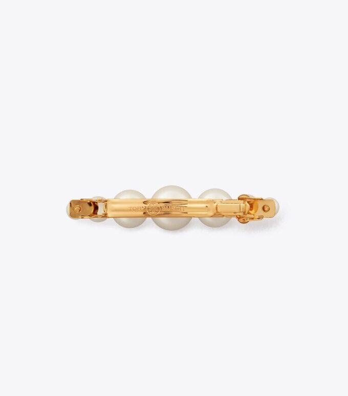 Barrette à cheveux Logo Pearl Barrette à cheveux Logo Pearl