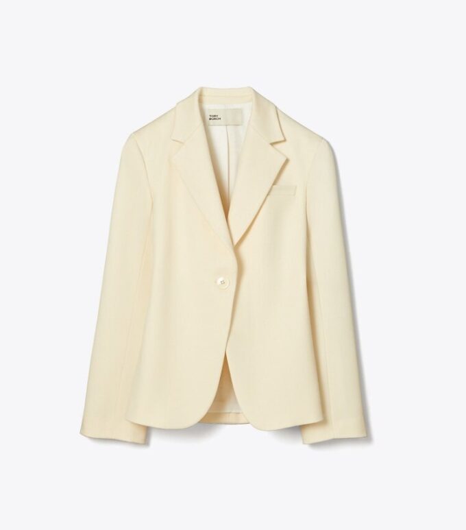 Blazer cintré en sergé Blazer cintré en sergé