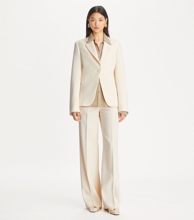 Blazer cintré en sergé Blazer cintré en sergé