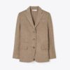 Blazer en laine double face