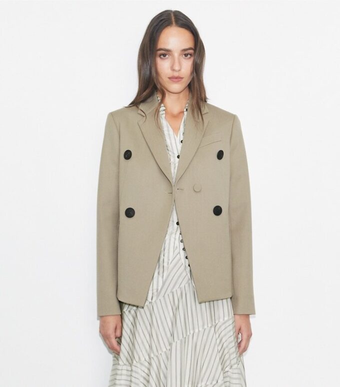 Blazer en laine mélangée Blazer en laine mélangée