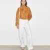 Blouson aviateur en daim Blouson aviateur en daim