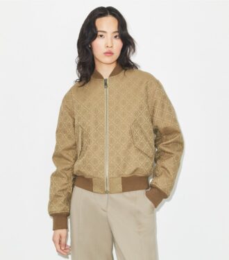 Blouson aviateur en jacquard T Monogram