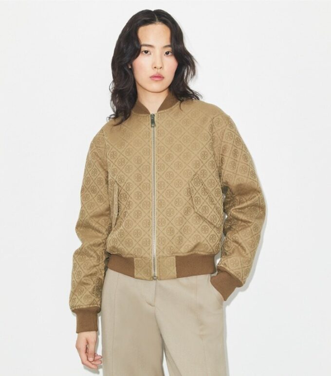 Blouson aviateur en jacquard T Monogram Blouson aviateur en jacquard T Monogram