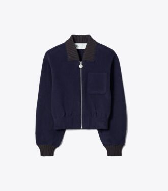Blouson aviateur en laine