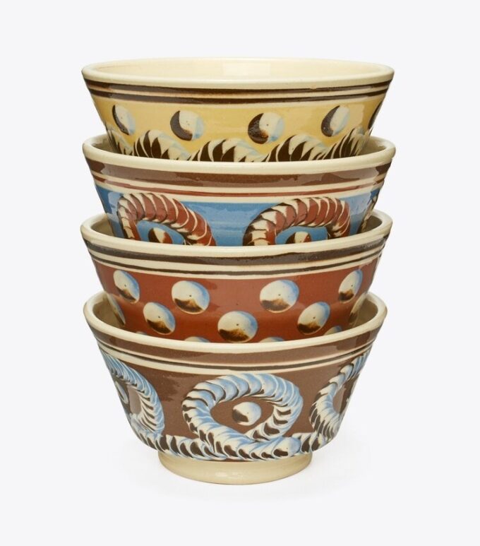 Bol à soupe Mochaware, lot de 4 Bol à soupe Mochaware, lot de 4