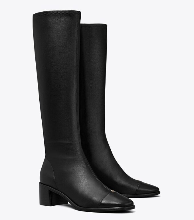 Bottes à bout rapporté montant jusqu’aux genoux Bottes à bout rapporté montant jusqu’aux genoux
