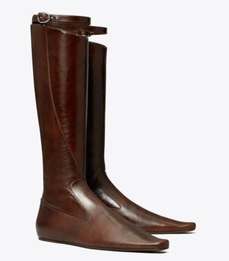 Bottes d&rsquo;équitation torsadées