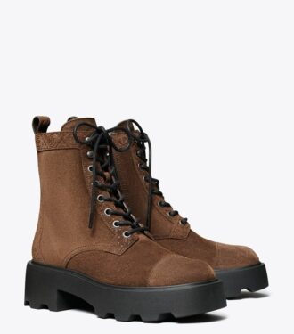 Bottes à semelles crantées T Monogram