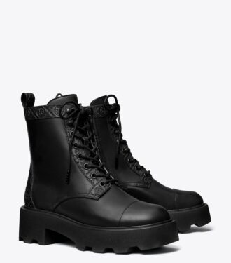 Bottes à semelles crantées T Monogram