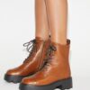 Bottes à semelles crantées T Monogram