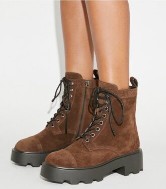Bottes à semelles crantées T Monogram