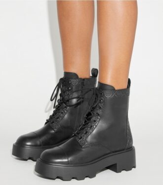Bottes à semelles crantées T Monogram