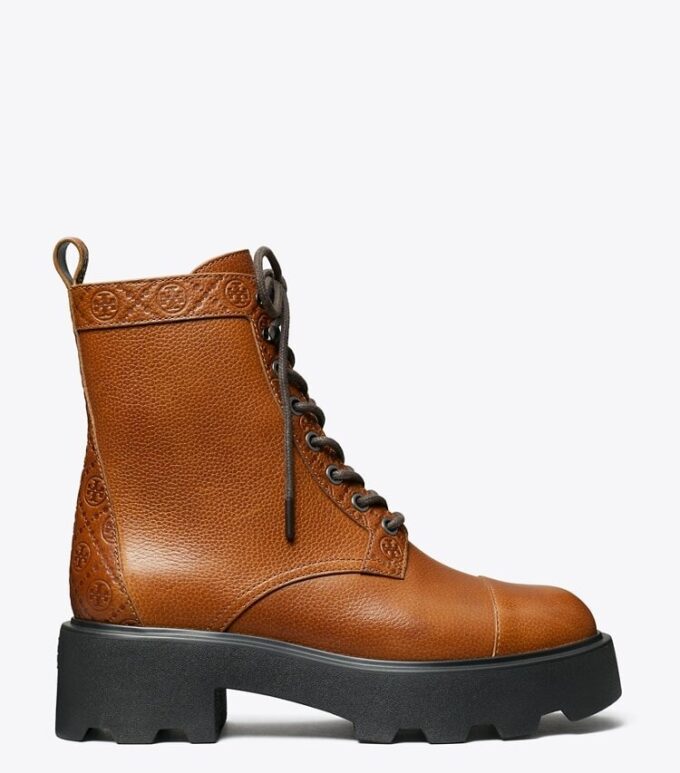 Bottes à semelles crantées T Monogram