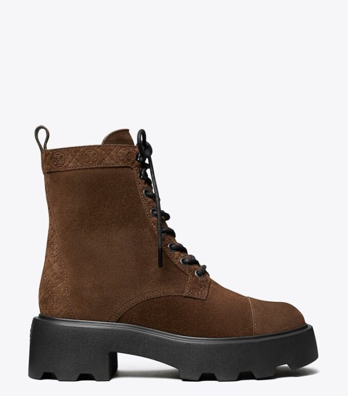 Bottes à semelles crantées T Monogram