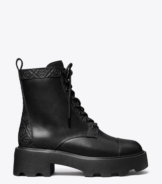Bottes à semelles crantées T Monogram Bottes à semelles crantées T Monogram