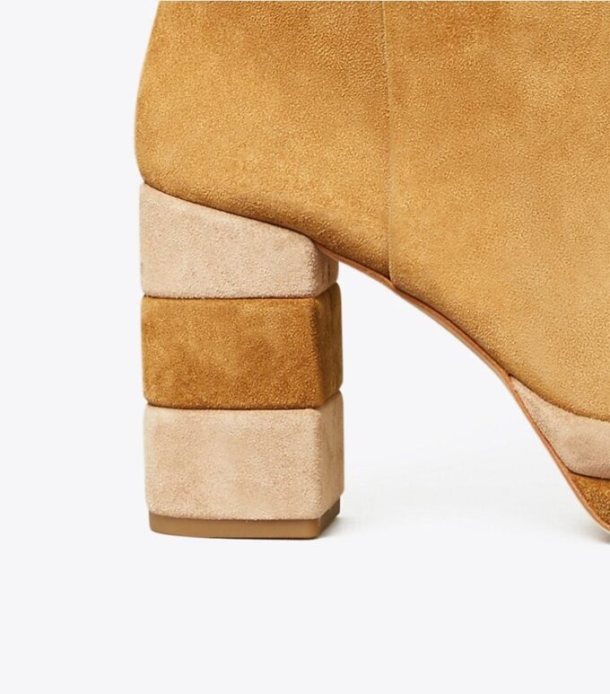 Bottes à talons compensés