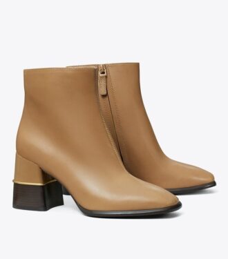 Bottines en cuir