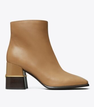 Bottines en cuir